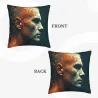 Funda de cojín de peluche con retrato de doble cara - 18x18 pulgadas | okomall