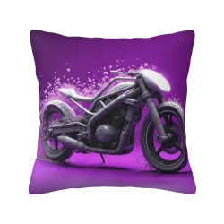 Housse de coussin en peluche à texture goutte d'eau - Okomall