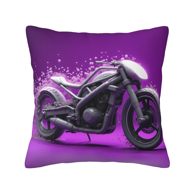 Housse de coussin en peluche à texture goutte d'eau - Okomall