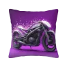 Housse de coussin en peluche à texture goutte d'eau - Okomall