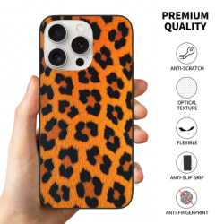 iPhone 15/Pro/Max 豹纹手机壳 - okomall 官方旗舰店