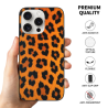 iPhone 15/Pro/Max 豹纹手机壳 - okomall 官方旗舰店