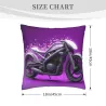 Housse de coussin en peluche à texture goutte d'eau - Okomall