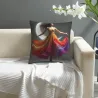 Traumhafte Regenbogen-Mädchen Plüsch Kissenbezug - OkOmall