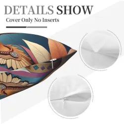 Beautiful Female Portrait Pillow Cover - Okomall