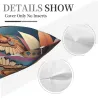 Beautiful Female Portrait Pillow Cover - Okomall