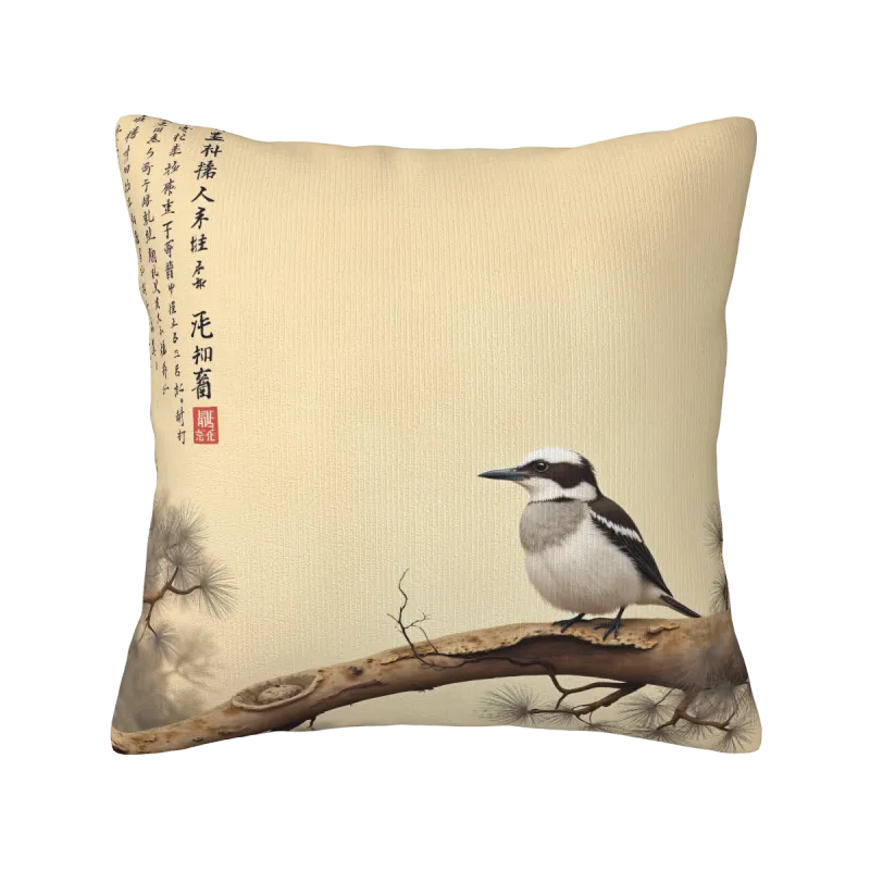 雙面印花毛絨抱枕套 - 18x18英寸 | Okomall