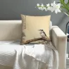 Housse de coussin en peluche à motif recto-verso - 18x18 pouces | Okomall