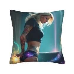 Traumhaftes Kissenbezug mit Sternenprinzessin-Motiv - Okomall