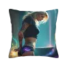 Dreamy Nebula Beauty Plush Pillow Cover - Okomall