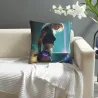 Housse de Coussin en Peluche Motif Belle Étoilée de Rêve - Okomall