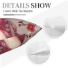 Funda de Almohada de Peluche Estilo Lolita - Estampado Completo | Okomall