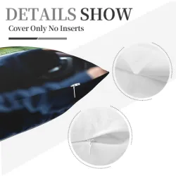 빈티지 초상화 플러시 쿠션 커버 - 18x18인치 | Okomall