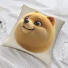 Housse de coussin en peluche de dessin animé - Okomall