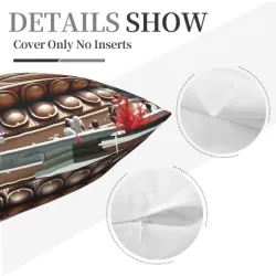Чехол для подушки с пейзажем в стиле Дзен - 18x18 дюймов | Okomall