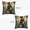 Funda de Almohada de Peluche Cyber Samurai - Okomall