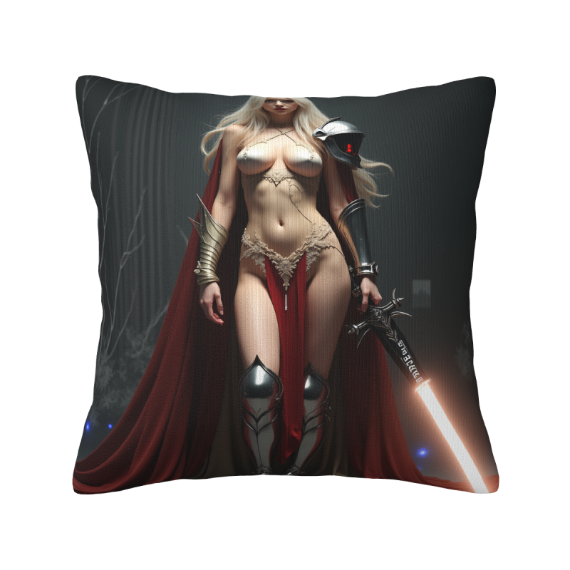Dark Knight Warrior Pillow Cover - All-Over Print | Okomall