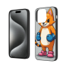 귀여운 고양이 휴대폰 케이스 - iPhone 15 Pro/Pro Max - okomall