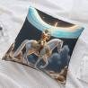 Funda de Almohada de Peluche Caballero Guardián - Okomall