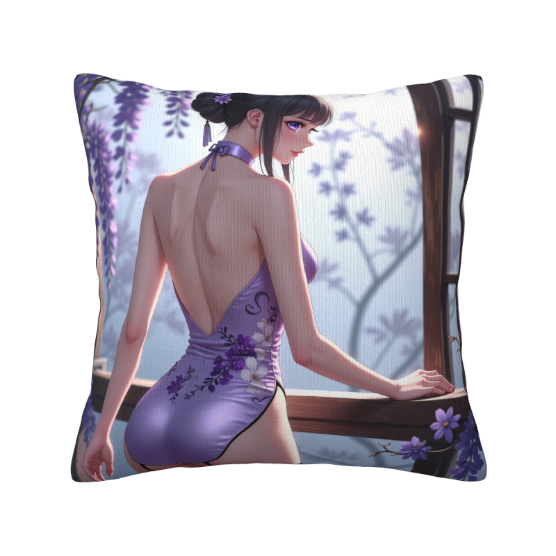 夢幻少女毛絨抱枕套 - Okomall