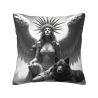 Housse de coussin en peluche Shadow Wolf - Okomall