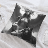 Funda de cojín de felpa Shadow Wolf - Okomall