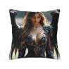 Exquisite Portrait Plush Pillow Cover - Okomall