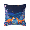 Housse de coussin en peluche renard de la forêt - Okomall