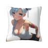 動漫少女毛絨抱枕套 - Okomall