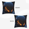 Federa cuscino in peluche stile cyberpunk - Okomall