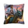 武士抱枕套 - 18x18 英寸 | Okomall