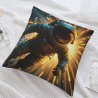 Funda de Almohada de Peluche con Diseño de Remolino Galáctico - Okomall