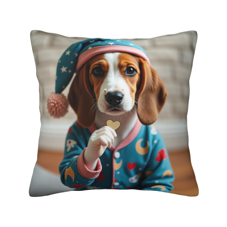可愛柯基犬毛絨抱枕套 - Okomall