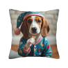 可愛柯基犬毛絨抱枕套 - Okomall