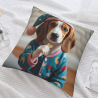 可愛柯基犬毛絨抱枕套 - Okomall