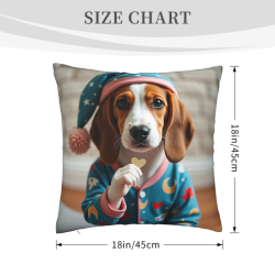 可愛柯基犬毛絨抱枕套 - Okomall