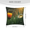 Housse de coussin en peluche à motifs de perles magiques - Okomall