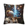 Housse de Coussin en Peluche Chevalier Stellaire - Okomall