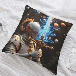 Funda de Almohada de Peluche Caballero Estelar - Okomall