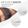 Housse de Coussin Peluche Avion de Combat Futuriste - Okomall