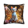 Dreamy Floral Plush Pillow Cover - Okomall