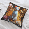 Dreamy Floral Plush Pillow Cover - Okomall