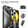 iPhone 15/Pro/Max 手机壳 - 自由女神像彩虹图案 | okomall