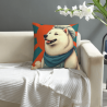 愛らしい柴犬のぬいぐるみクッションカバー - Okomall