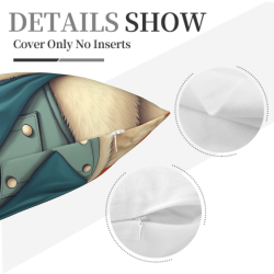 Cute Shiba Inu Plush Pillow Cover - Okomall