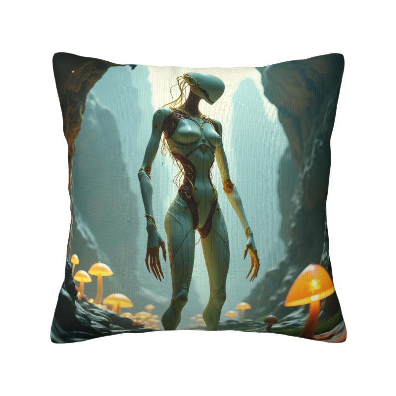 Dream Forest Double-Sided Plush Pillow Cover - Okomall