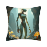 Dream Forest Double-Sided Plush Pillow Cover - Okomall