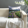 산 풍경 플러시 쿠션 커버 - 18x18인치 | Okomall