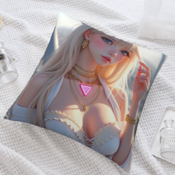 Funda de cojín de peluche de Magical Girl - Okomall
