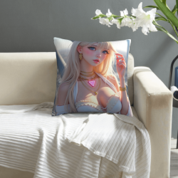 Funda de cojín de peluche de Magical Girl - Okomall